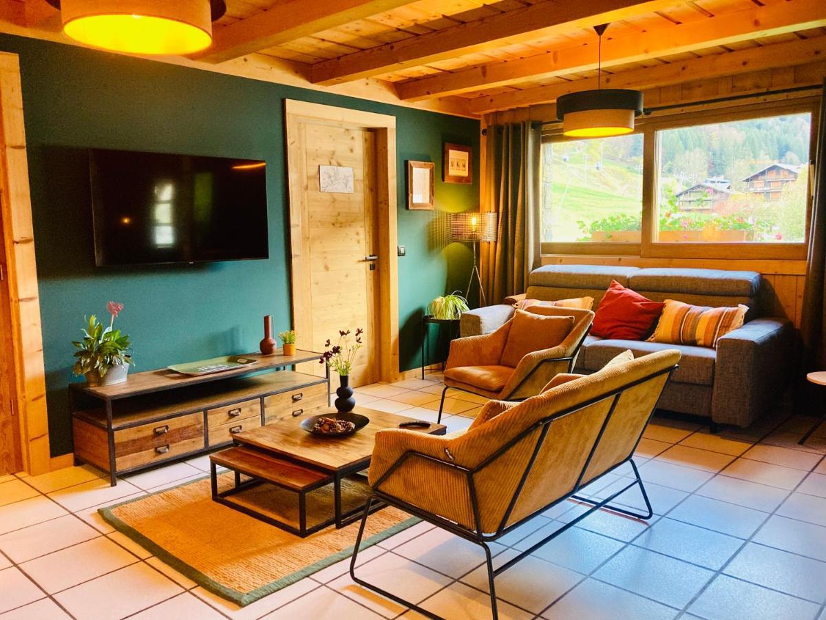 Apartment In Morzine - Ski In - Sleeps 6 エクステリア 写真